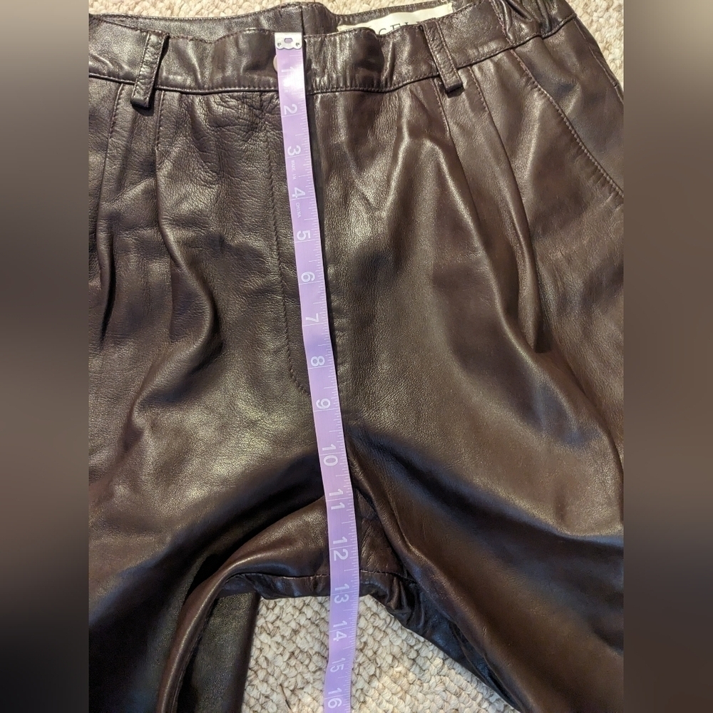 Vintage Excelled Leather pants size 8 - Picture 5 of 11